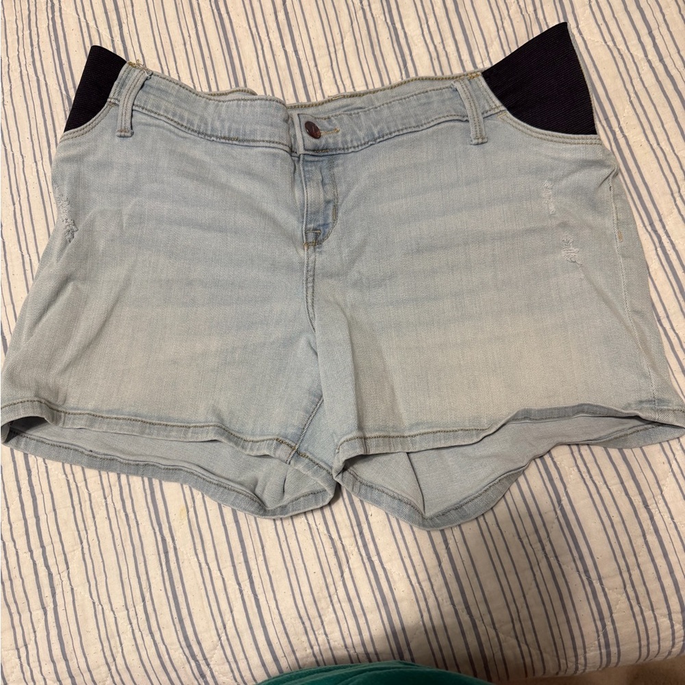 Maternity Jean shorts
